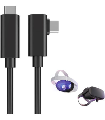 Cable USB C vers USB C 3.2 Gen1 pour Oculus Quest 1 et 2 Longueur 5m Vitesse de transfert