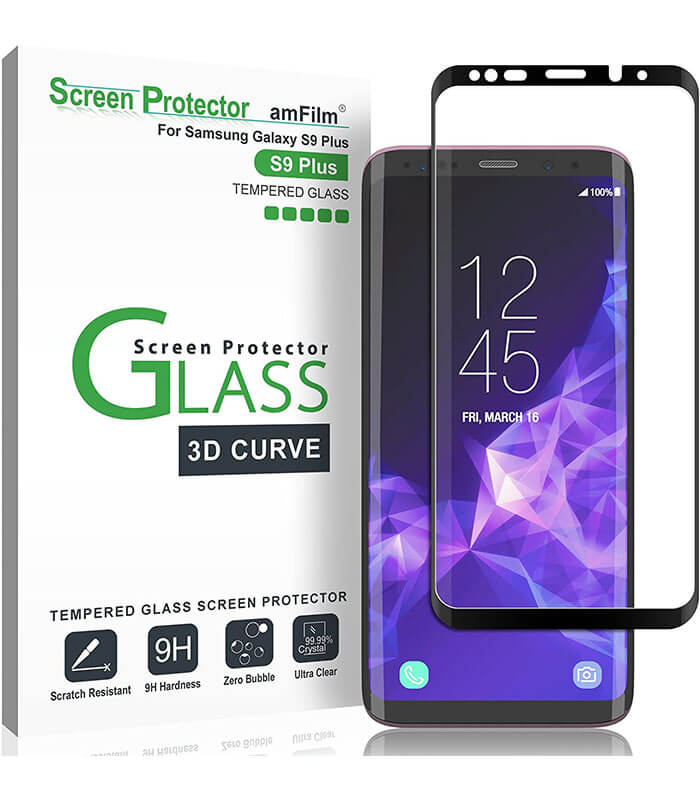 Film Protection écran pour Samsung Galaxy S9+ (Noir)