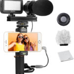 Kit Vlogging Smartphone V7 avec poignee vendu au benin
