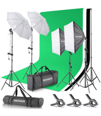 Kit pour Studio Photo et Production video