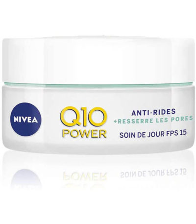 NIVEA Q10 Power Soin de jour Anti Rides Resserre les pores FPS