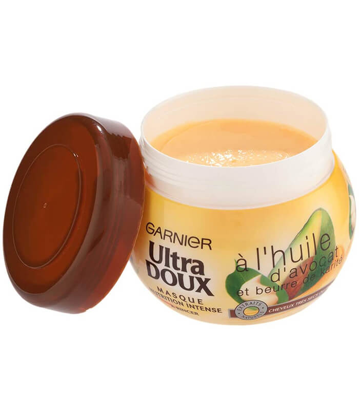 Masque GARNIER Ultra Doux à l'huile d'avocat et beurre de karité - 320 ml -  Cdiscount Au quotidien