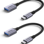 vendu au benin Lot de 2 OTG Adaptateur USB C vers USB 3.0 Cable USB C Male vers USB A Femelle