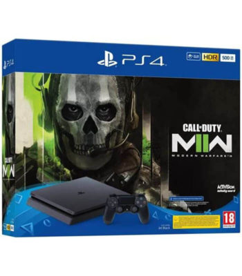 Console Playstation PS4 500G F Call of Duty MW2 noire 1