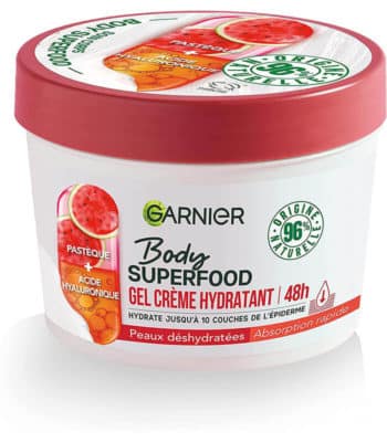Gel Creme Soin Corps Hydratant Hydratation 48H Garnier Body Superfood 1