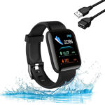 Montre Connectee Femme Homme Fitness Tracker Smartwatch Etanche IP68 LYNIA BENIN
