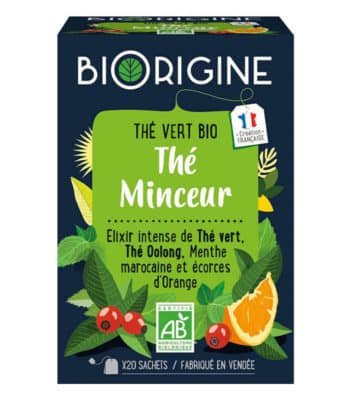 The Minceur The vert the oolong Ingredients dorigine naturelle vendu au benin 1
