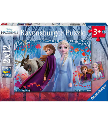 Jeux et Jouets Puzzles 2x12 pieces La Reine des Neiges 2 Disney Enfant lynia benin