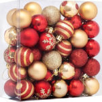 Lot de 50 boules darbre de Noel pour decoration de Noel Lynia benin