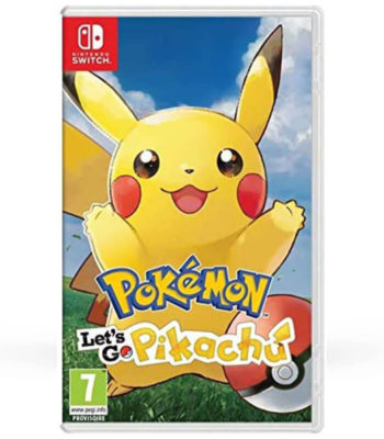 Pokemon Lets Go Pikachu jeu nintendo switch