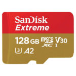 Carte Memoire MicroSDXC Adaptateur SD SanDisk 128 Go Extreme LYNIA BENIN 1