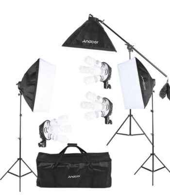 Kit d'Éclairage Photographie Softbox Stand pour Studio Photo Vendu au benin (1)
