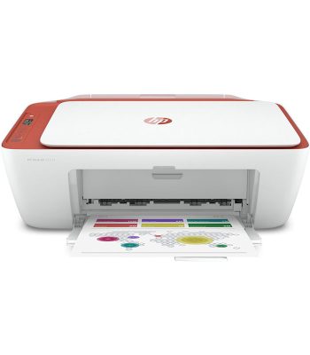 Imprimante Tout en un HP DeskJet 2723e Blanc et rouge Eligible a instant ink VENDU AU BENIN