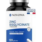 NOVOMA Zinc Bisglycinate 15 mg + Vitamine B6 vendu au benin (1)