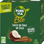 Pure Via Sucre de Fleur de Coco Bio 30 Sticks 30 Unités VENDU AU BENIN (1)