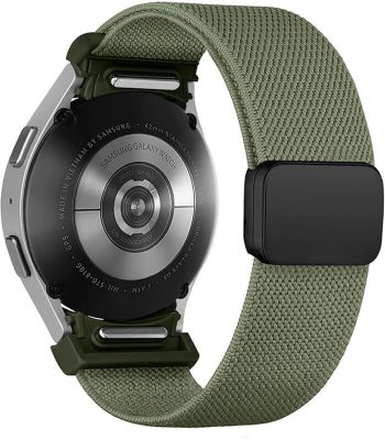 Bracelet de sport magnétique en nylon élastique One Click No Gap compatible avec Samsung Galaxy Watch vendu au benin (1)