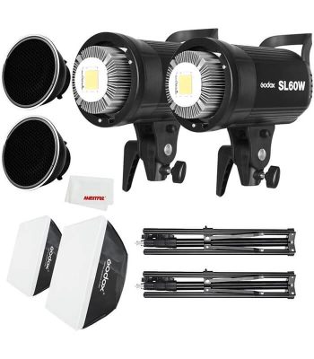 GODOX SL 60W Lot de 2 éclairages vidéo VENDU AU BENIN (1)