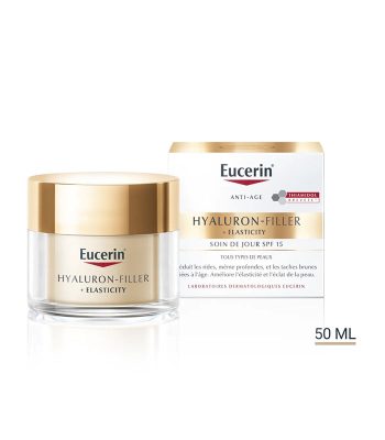 HYALURON FILLER + ELASTICITY Soin de Jour Anti Âge SPF15 EUCERIN VENDU AU BENIN