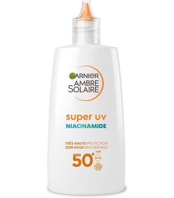 GARNIER Ambre Solaire Super UV Fluide FPS 50 CREME SOLAIRE VENDU AU BENIN (1)