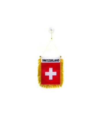 Mini Drapeau helvétique 10 x 15 cm spécial voiture vendu au benin (1)