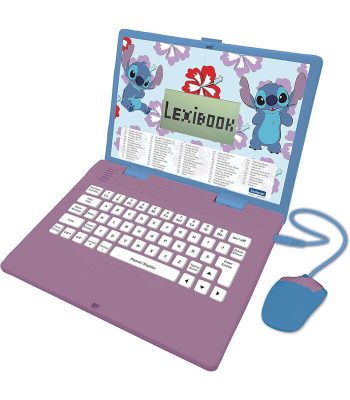 Lexibook Disney Stitch Ordinateur éducatif bilingue FRANÇAIS Anglais VENDU AU BENIN (1)